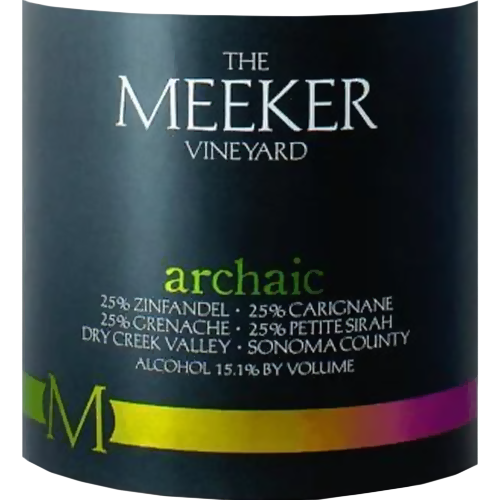 2017 Meeker Vineyard "Archaic" Red Wine, Dry Creek Valley 750ML