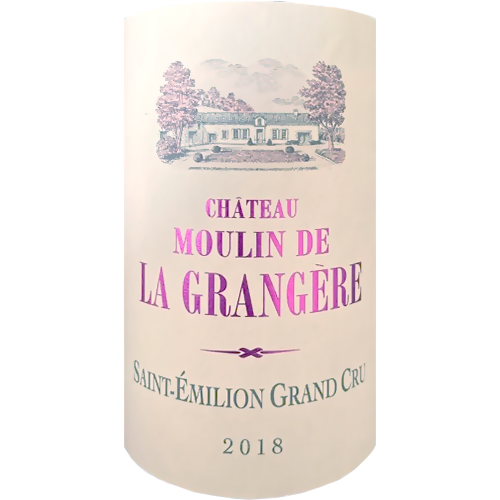 2018 Château Moulin de la Grangère Grand Cru, Saint Émilion 750ML