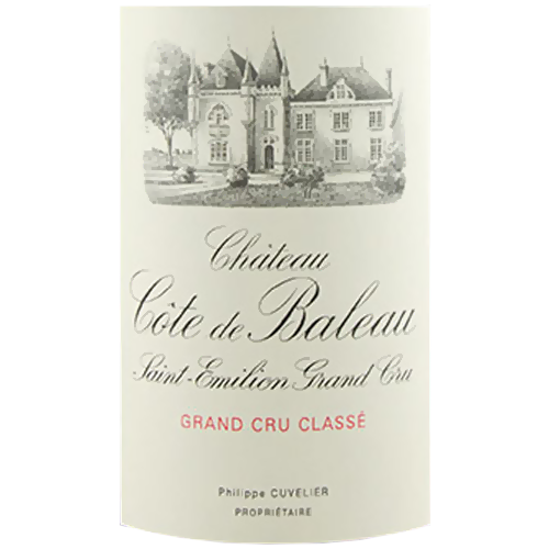 2018 Chateau Cote de Baleau Grand Cru, Saint Emilion 750ML