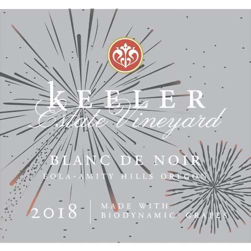 2018 Keeler Eola-Amity Hills Blanc de Noirs 750ML