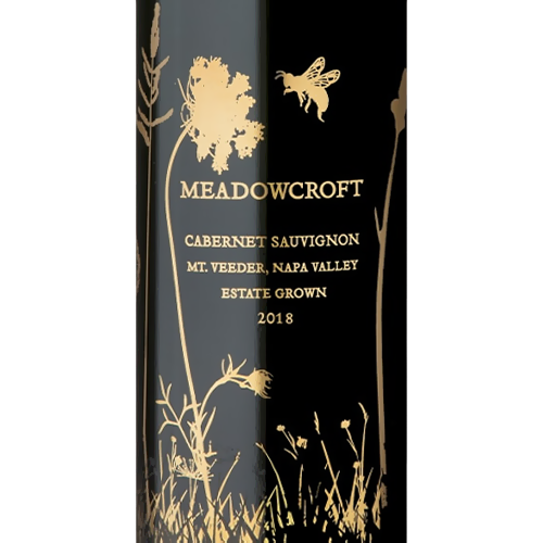 2018 Meadowcroft Cabernet Sauvignon Mt. Veeder, Napa Valley Estate Grown 750ML