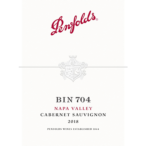 2018 Penfolds Bin 704 Napa Valley Cabernet Sauvignon 750ML