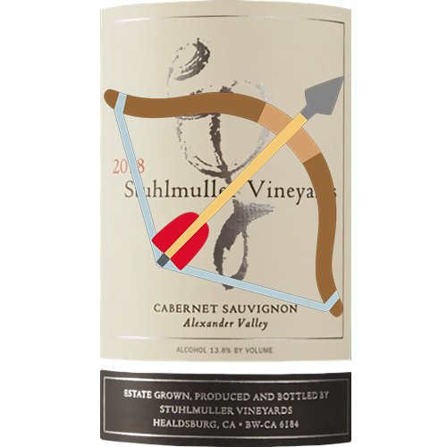 2018 Stuhlmuller Vineyards Cabernet Sauvignon, Alexander Valley 750ML