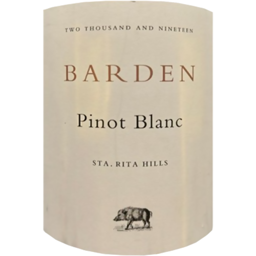 2019 Barden Pinot Blanc, Santa Rita Hills 750ML