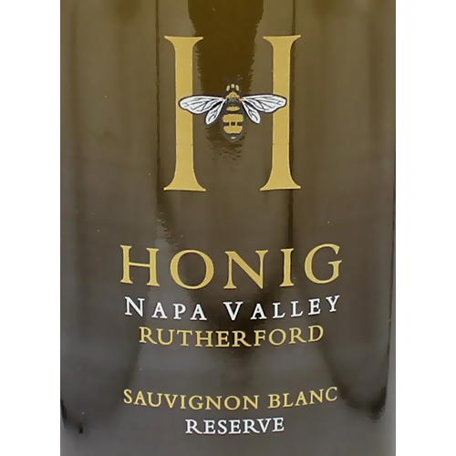 2019 Honig Reserve Rutherford Sauvignon Blanc 750ML