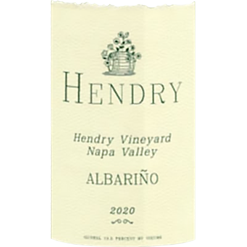 2020 Hendry 'Hendry Vineyard' Albarino, Napa Valley 750ML