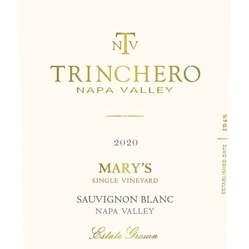2020 Trinchero Mary's Vineyard Sauvignon Blanc, Calistoga 750ML