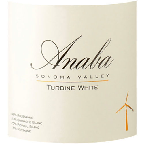 2021 Anaba Turbine White, Sonoma County 750ML