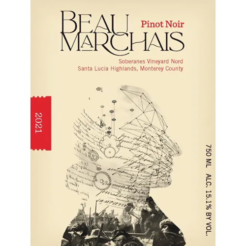2021 Beau Marchais Soberanes Vineyard Sud Pinot Noir Santa Lucia Highlands 750ML