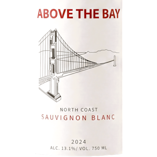 2024 Above the Bay Sauvignon Blanc, North Coast 750ML