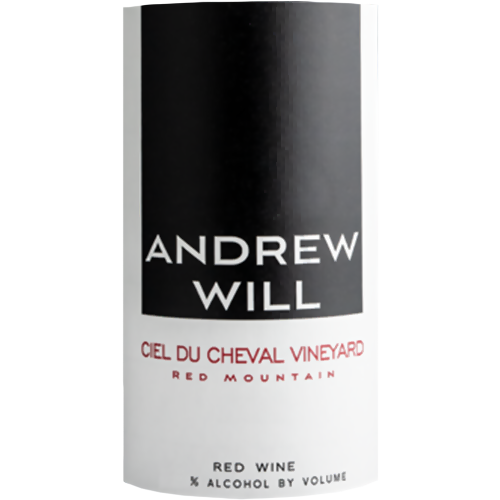 2019 Andrew Will Winery, Ciel du Cheval Vineyard, Red Mountain 750ML (92 Points - Vinous)