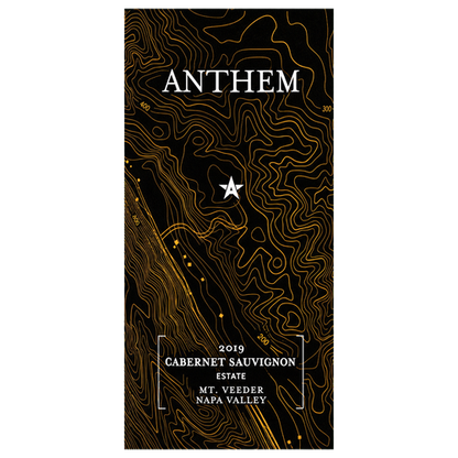 2019 Anthem Cabernet Sauvignon, Mt. Veeder 750ML (95 Points - International Wine Report) label