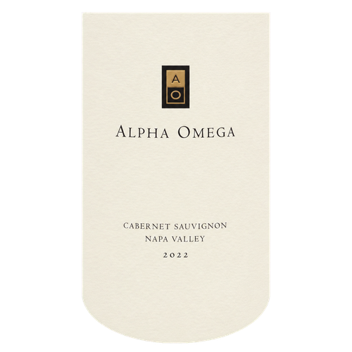 2022 Alpha Omega Cabernet Sauvignon, Napa Valley 750ML  (92 Points - Decanter) label