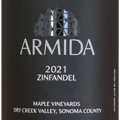 2021 Armida Shorty's Block Maple Vineyards Zinfandel, Dry Creek