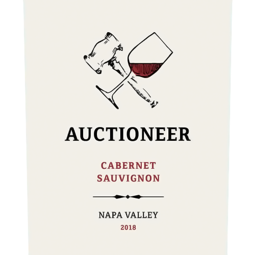 2018 The Auctioneer Napa Cabernet Sauvignon 750ML