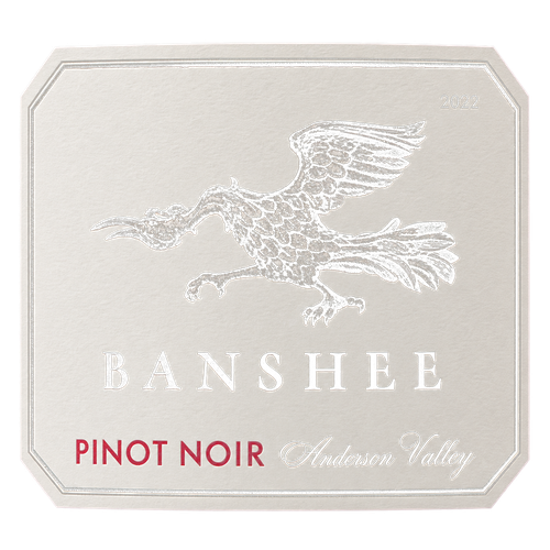 2022 Banshee Pinot Noir, Anderson Valley 750ML label