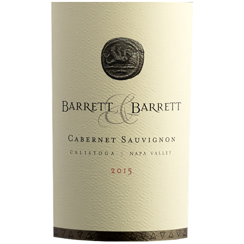 2015 Barrett & Barrett Cabernet Sauvignon, Calistoga 750ML (95 Points - Vinous)