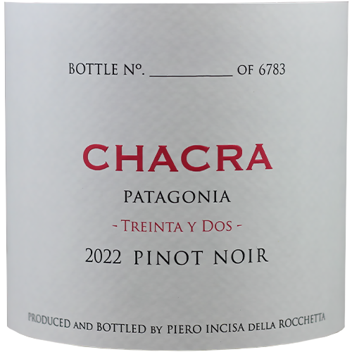 2022 Bodega Chacra Pinot Noir Treinta y Dos 750ML