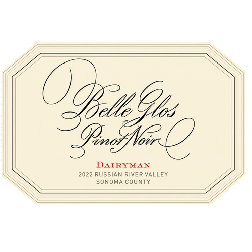 2022 Belle Glos 'Dairyman' Pinot Noir, Russian River Valley 3000ML (94 Points - Wine Enthusiast) label