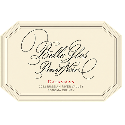 2022 Belle Glos 'Dairyman' Pinot Noir, Russian River Valley 3000ML (94 Points - Wine Enthusiast) label