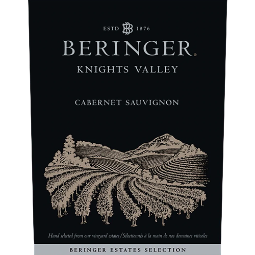 2022 Beringer Knights Valley Cabernet Sauvignon 750ML (93 Points - James Suckling)