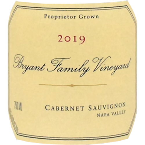 2019 Bryant Family Cabernet Sauvignon 750ML (99 Points - James Suckling)