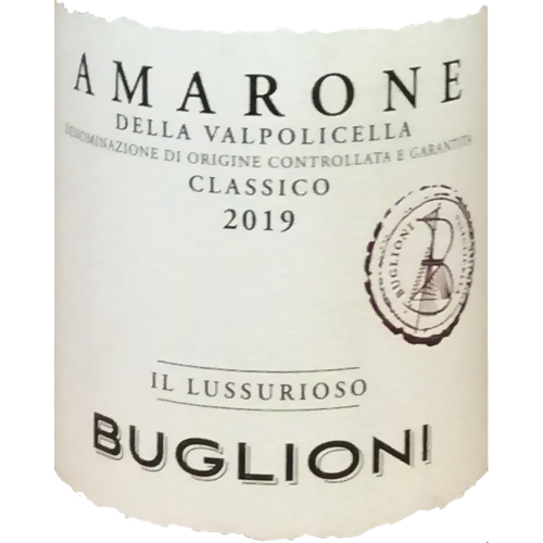 2019 Buglioni Il Lussurioso Amarone della Valpolicella, Veneto 750ML