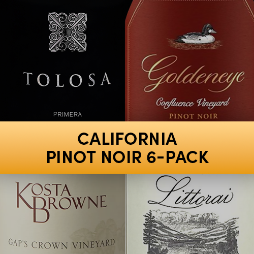 California Pinot Noir 750ML 6 Pack