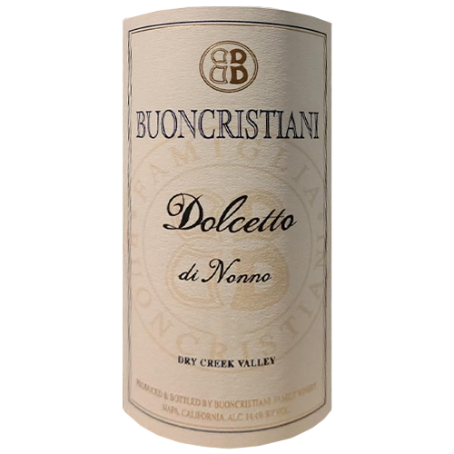 2007 Buoncristiani 'Dolcetto di Nonno', Dry Creek Valley 1500ML