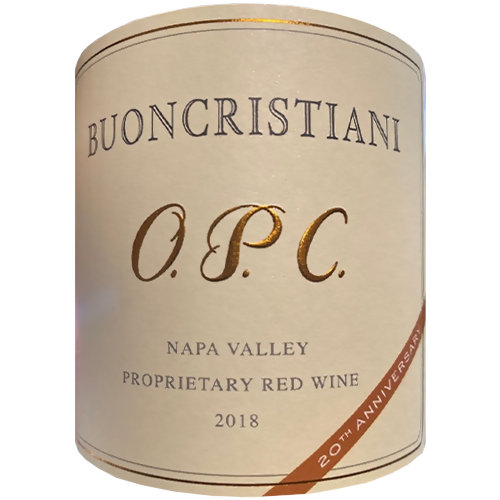2018 Buoncristiani O.P.C 20th Anniversary Proprietary Red, Napa Valley 1500ML