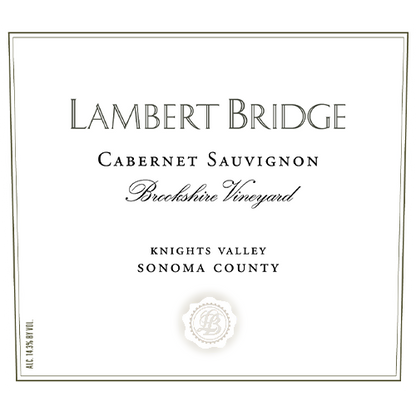 2021 Lambert Bridge Cabernet Sauvignon, Sonoma County 750ML
