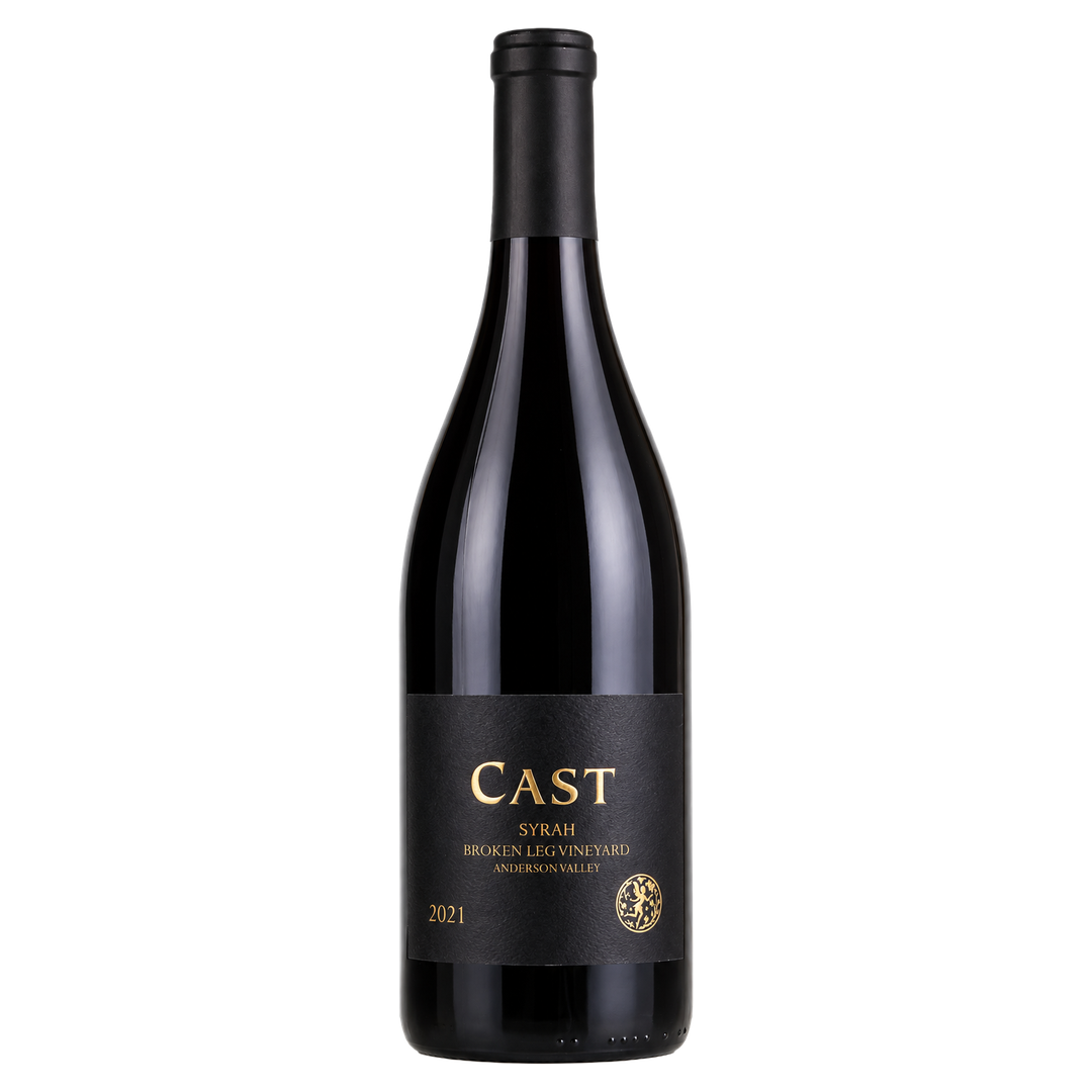 2021 Cast Syrah, Broken Leg Vineyard, Anderson Valley 750ML