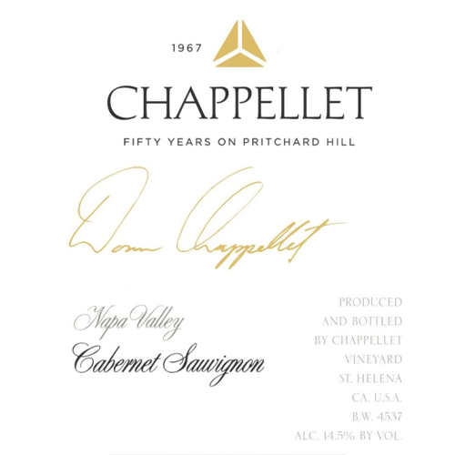 2022 Chappellet Signature Cabernet Sauvignon 1500ML (93 Points - Jeb Dunnuck, 92 Points - Robert Parker)
