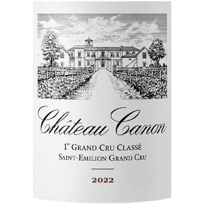 2022 Chateau Canon, Saint Emilion Grand Cru 750ML (100 Pts. Jeb Dunnuck, 100 Pts. Robert Parker)