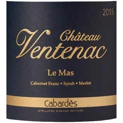 2015 Chateau Ventenac Cabardes Le Mas 750ML