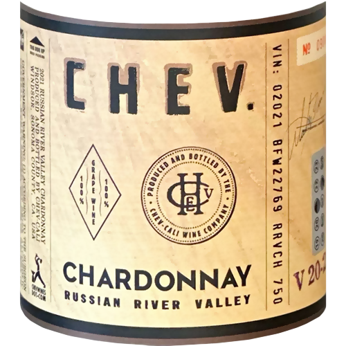 2021 Chev Chardonnay, Russian River Valley 750ML