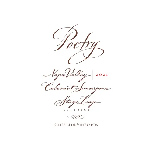 2021 Cliff Lede "Poetry" Cabernet Sauvignon Stags Leap District 750ML