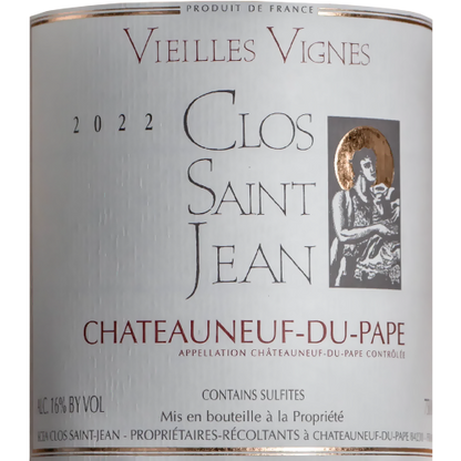 2022 Clos Saint Jean Châteauneuf-du-Pape Vieilles Vignes 750ML (94 Pts. Vinous)