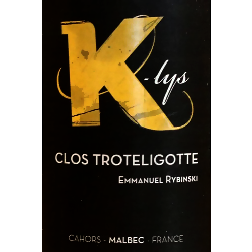 2017 Clos Troteligotte K-lys Malbec 750ML (93 Points - Wine Enthusiast)