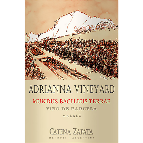 2018 Catena Zapata Malbec Mundus Bacillus Terrae Adrianna Vineyard 750ML