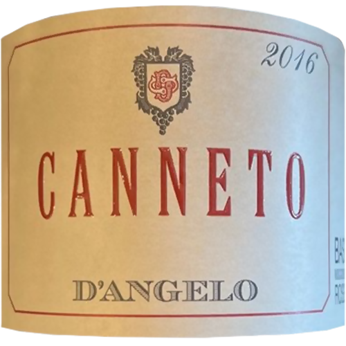2016 D'Angelo Aglianico Canneto Basilicata 750ML