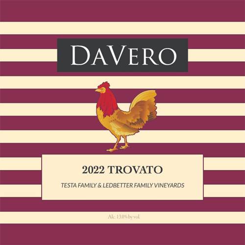 2022 DaVero 'Trovato' Red Blend, Mendocino and Lodi 750ML