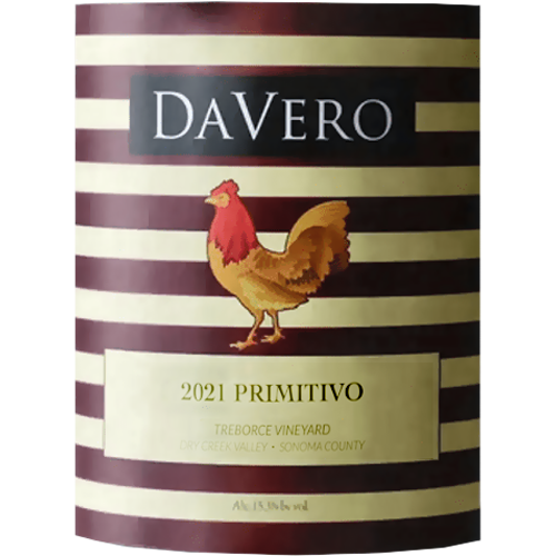 2021 DaVero Primitivo, Treborce Vineyard, Dry Creek Valley 750ML