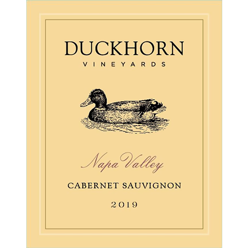 2019 Duckhorn Vineyards Rutherford Napa Valley Cabernet Sauvignon 750ML