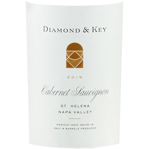 2019 Diamond & Key Cabernet Sauvignon, St. Helena by Klay Thompson 750ML