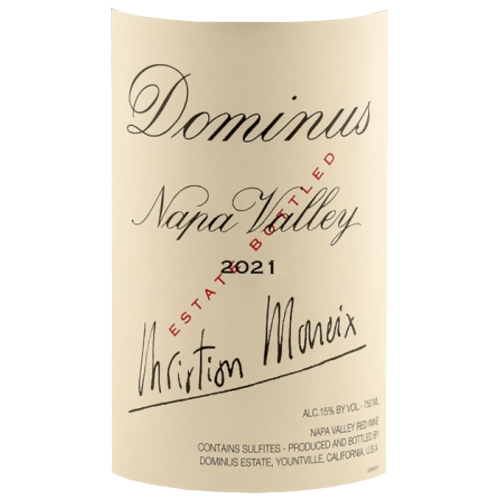 2021 Dominus Estate Red Wine Napa Valley 750ML (100 Pts. Jeb Dunnuck, 100 Pts. Decanter)