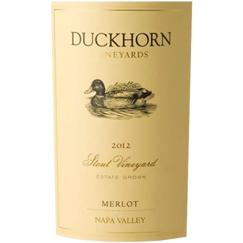 2012 Duckhorn Merlot, Stout Vineyard 750ML
