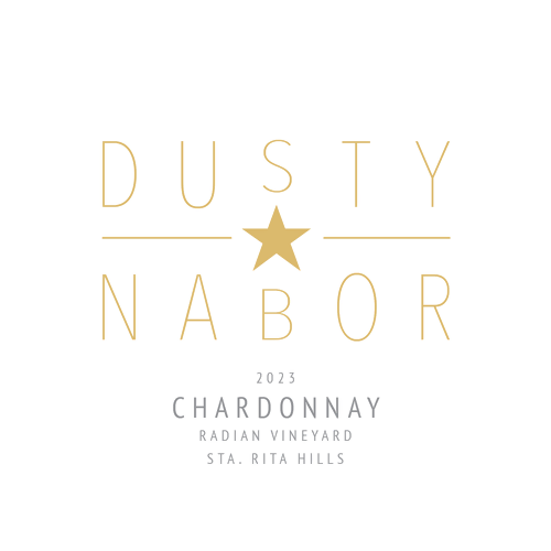 2023 Dusty Nabor Wines Chardonnay Radian Vineyard Sta Rita Hills 750ML (91 Points - Wine Enthusiast)