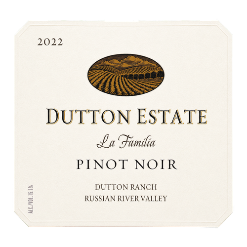 2022 Dutton Estate 'La Familia' Pinot Noir, Russian River Valley 750ML label