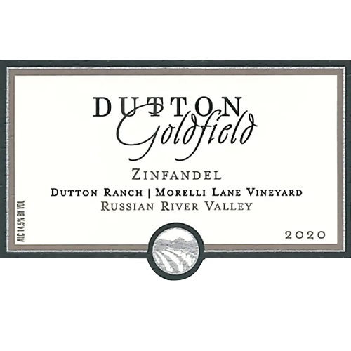 2020 Dutton-Goldfield Morelli Lane Vineyard Zinfandel 750ML (94 Pts. Wine Enthusiast)